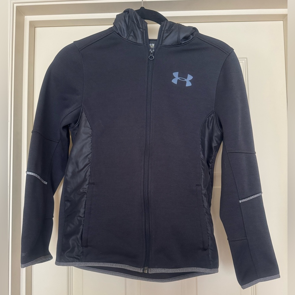 Under Armour Black Full-Zip Hooded jacket